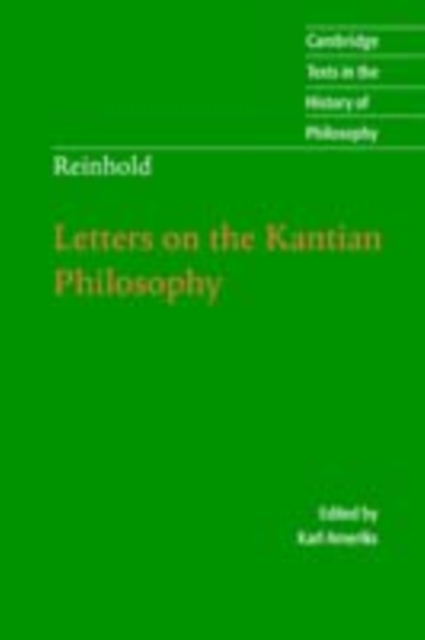 Reinhold: Letters on the Kantian Philosophy, PDF eBook