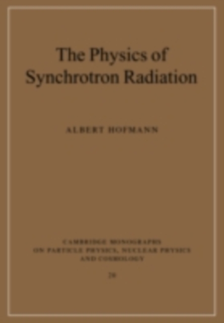 Physics of Synchrotron Radiation, PDF eBook