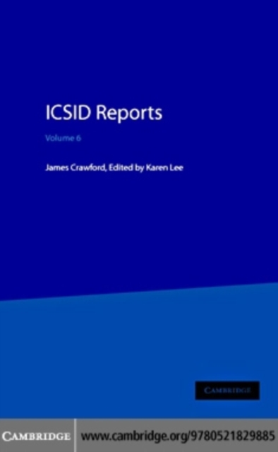 ICSID Reports: Volume 6, PDF eBook