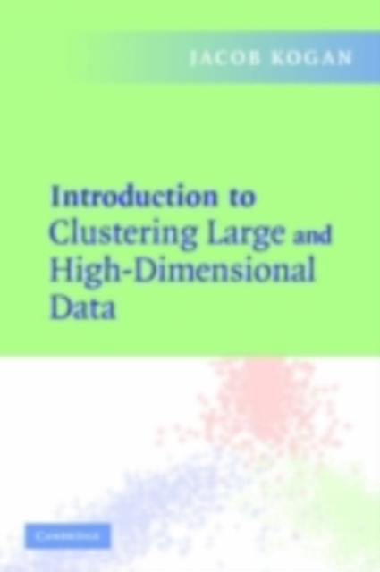 Introduction to Clustering Large and High-Dimensional Data, PDF eBook
