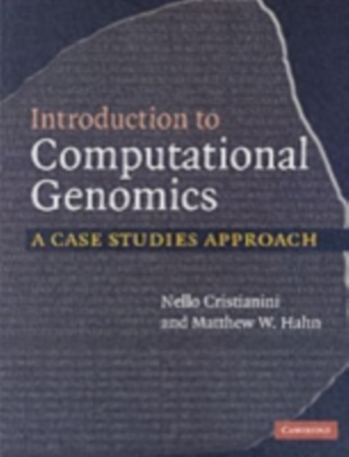 Introduction to Computational Genomics : A Case Studies Approach, PDF eBook