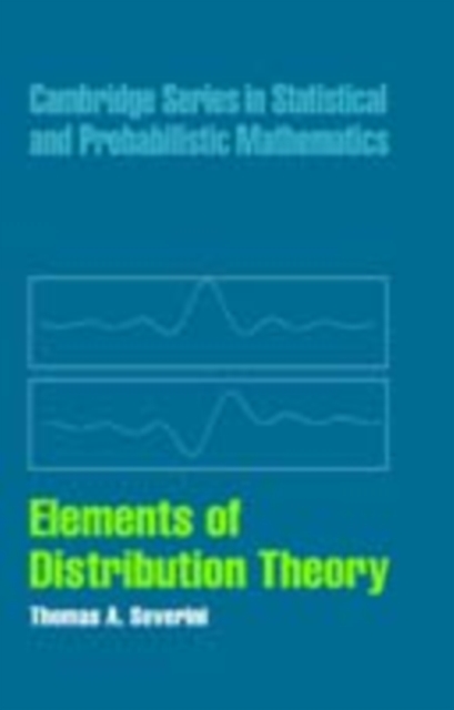 Elements of Distribution Theory, PDF eBook