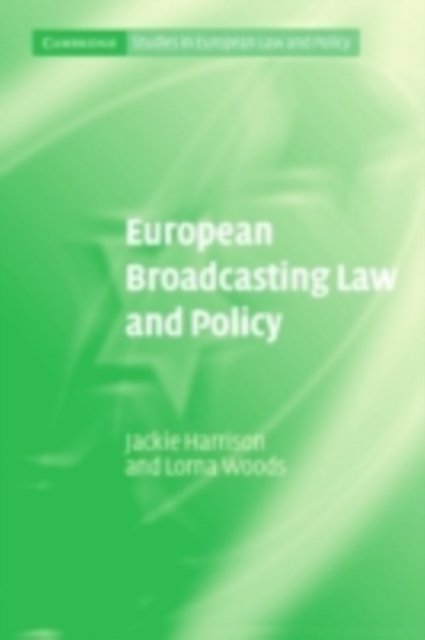 European Broadcasting Law and Policy, PDF eBook