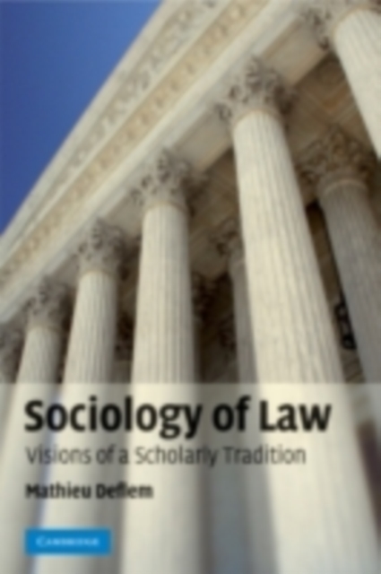 Sociology of Law : Visions of a Scholarly Tradition, PDF eBook