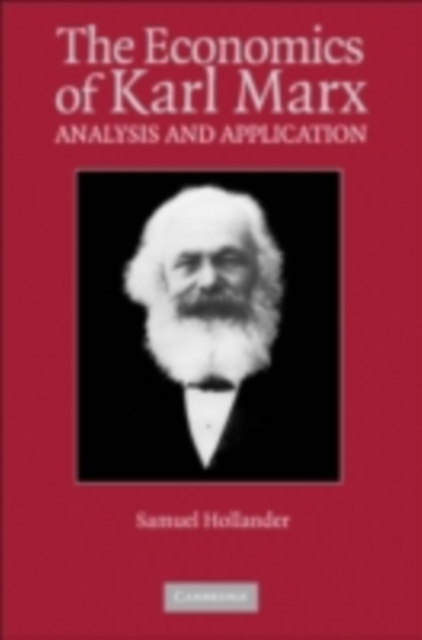 Economics of Karl Marx : Analysis and Application, PDF eBook