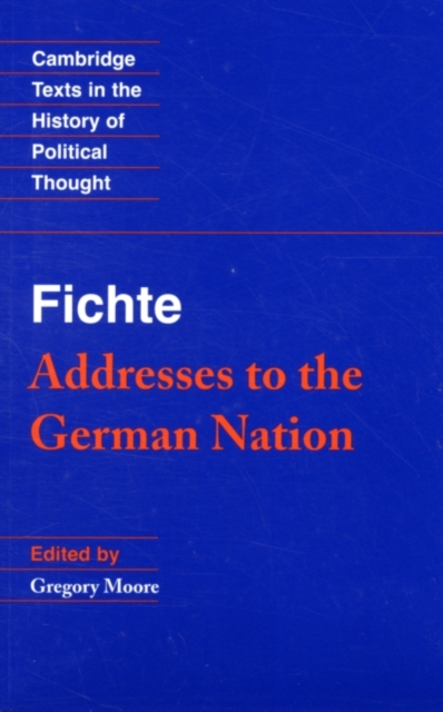 Fichte: Addresses to the German Nation, PDF eBook