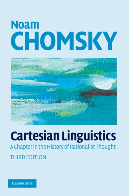 Cartesian Linguistics : A Chapter in the History of Rationalist Thought, EPUB eBook
