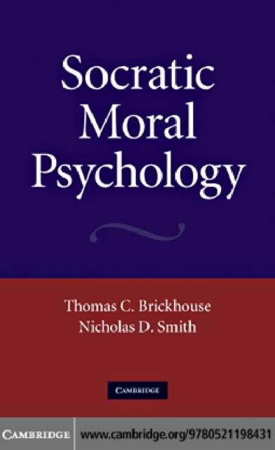 Socratic Moral Psychology, PDF eBook