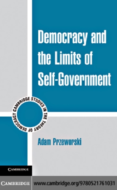 Democracy and the Limits of Self-Government, PDF eBook