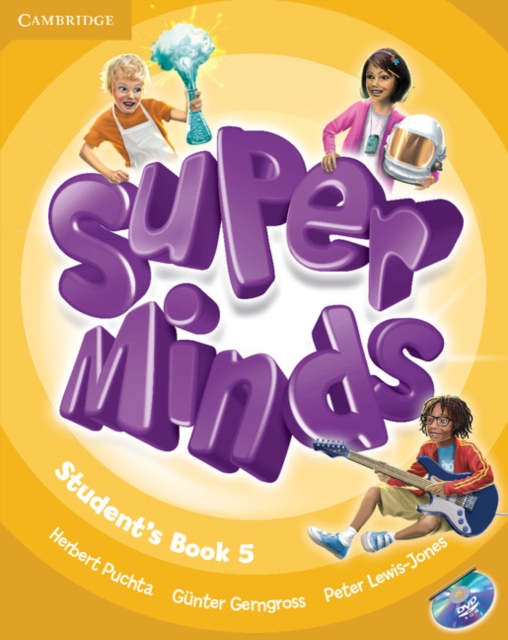 Super Minds Level 5 Student's Book with DVD-ROM, Mixed media product Book