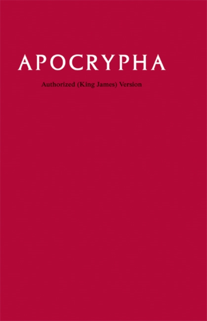 KJV Apocrypha Text Edition, KJ530:A, Hardback Book