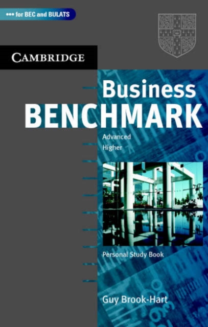 Business Benchmark Advanced Personal Study Book for BEC and BULATS, Paperback / softback Book