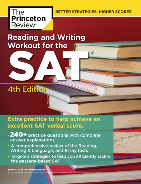 Reading and Writing Workout for the SAT, Paperback / softback Book
