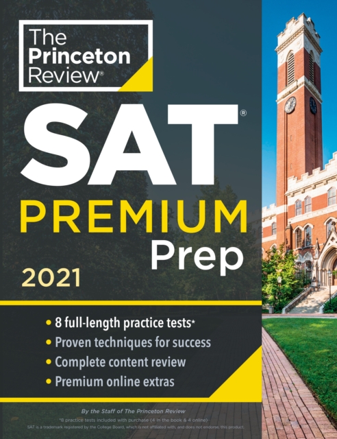 Princeton Review SAT Premium Prep, 2021, EPUB eBook