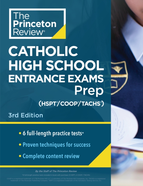 Princeton Review Catholic High School Entrance Exams (COOP/HSPT/TACHS) Prep, Paperback / softback Book