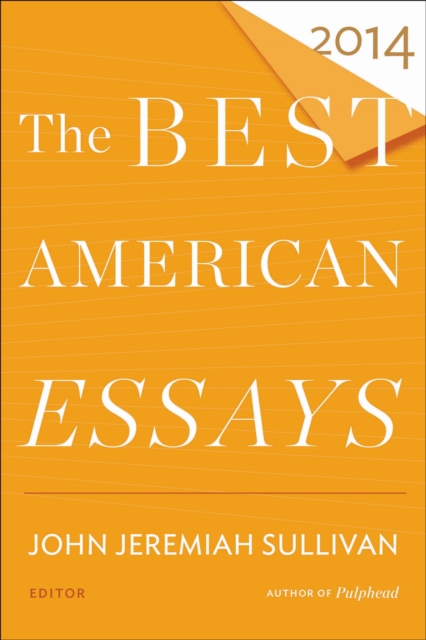 The Best American Essays 2014, EPUB eBook
