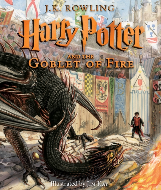 Harry Potter and the Goblet of Fire: The Illustrated Edition (Harry Potter, Book 4) (Illustrated edition), Hardback Book