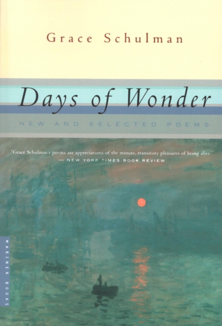 Days of Wonder : New and Selected Poems, EPUB eBook
