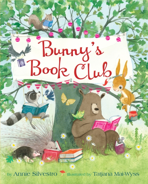 Bunny's Book Club, Hardback Book