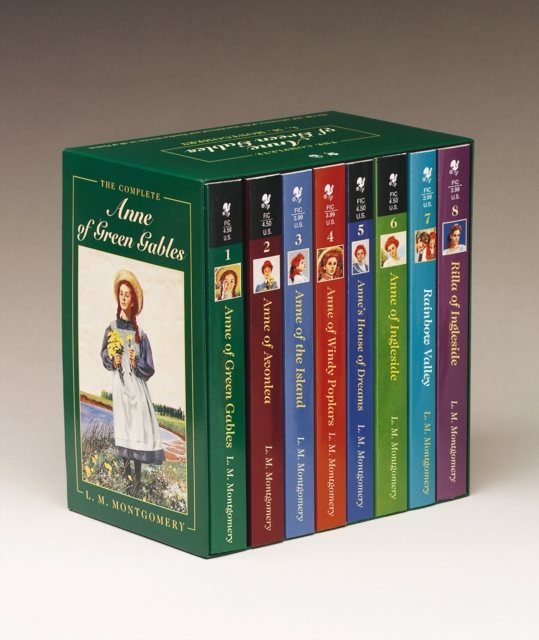 Anne of Green Gables, Complete 8-Book Box Set, Paperback / softback Book