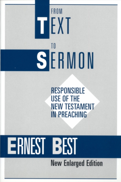 From Text to Sermon, PDF eBook