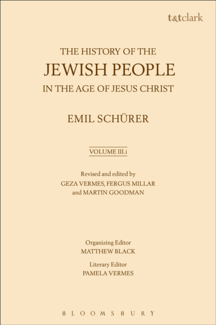 The History of the Jewish People in the Age of Jesus Christ: Volume 3.i, PDF eBook