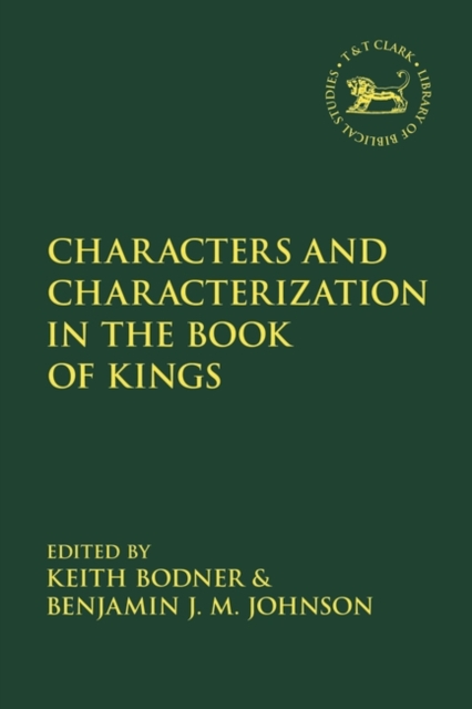 Characters and Characterization in the Book of Kings, PDF eBook