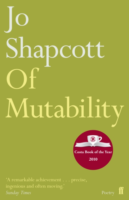 Of Mutability, Paperback / softback Book