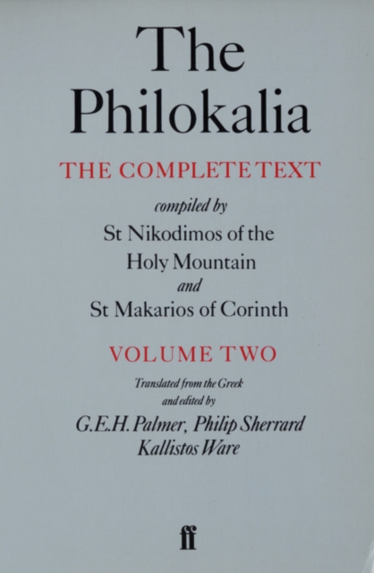 The Philokalia Vol 2, EPUB eBook