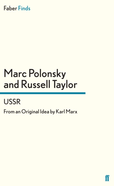 USSR : From an Original Idea by Karl Marx, EPUB eBook