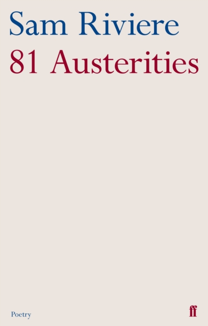 81 Austerities, Paperback / softback Book