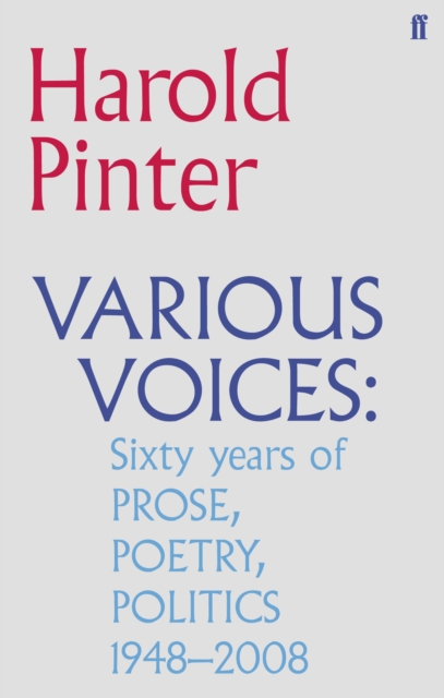 Various Voices : Prose, Poetry, Politics 1948-2008, EPUB eBook