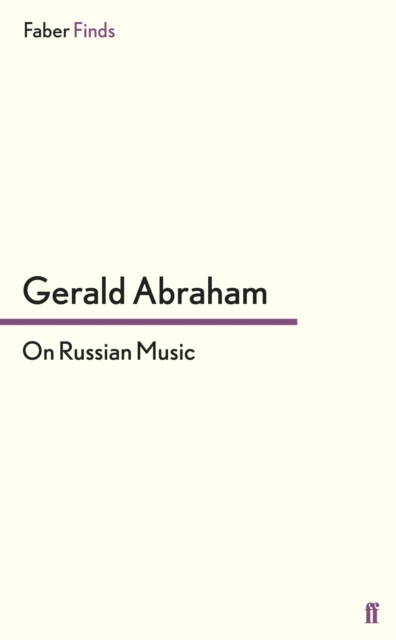On Russian Music, EPUB eBook