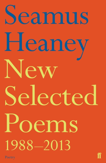 New Selected Poems 1988-2013, Paperback / softback Book