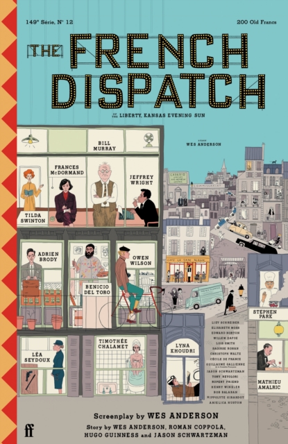 The French Dispatch, Hardback Book
