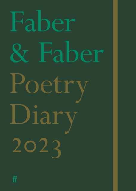 Faber Poetry Diary 2023, Hardback Book