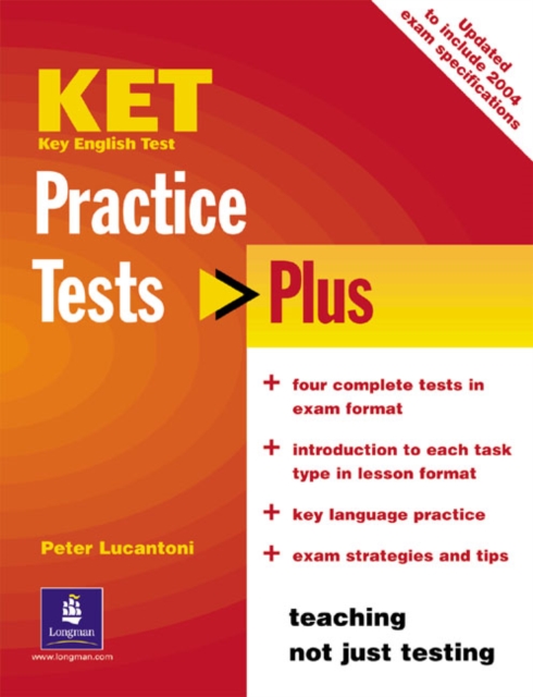 KET Practice Tests Plus Students' Book New Edition, Paperback / softback Book