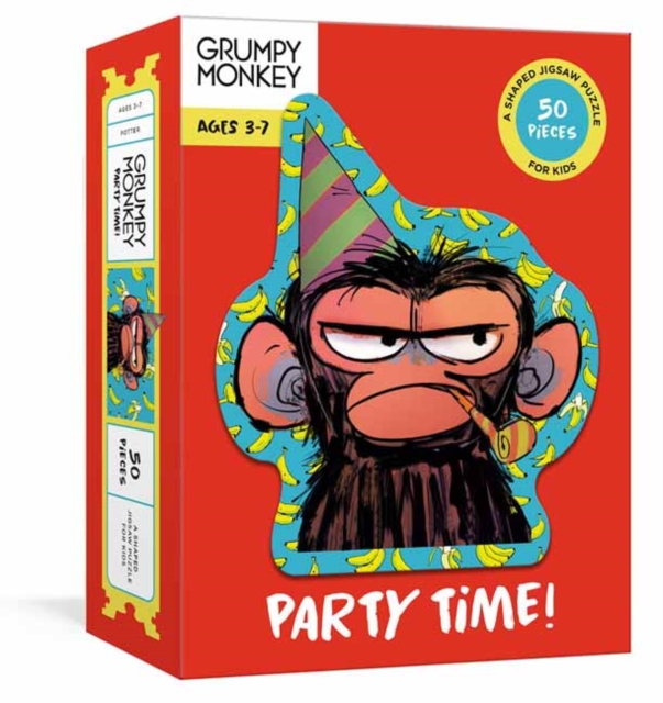 Grumpy Monkey Party Time! Puzzle : A 50-Piece Shaped Jigsaw Puzzle: A Puzzle For Kids, Jigsaw Book