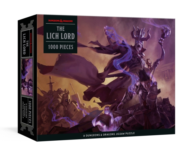 The Lich Lord Puzzle : 1000-Piece Jigsaw Puzzle Featuring the Iconic Cover Art from the Dungeon Master's Guide, Jigsaw Book