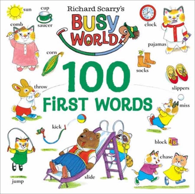 Richard Scarry's 100 First Words, Board book Book
