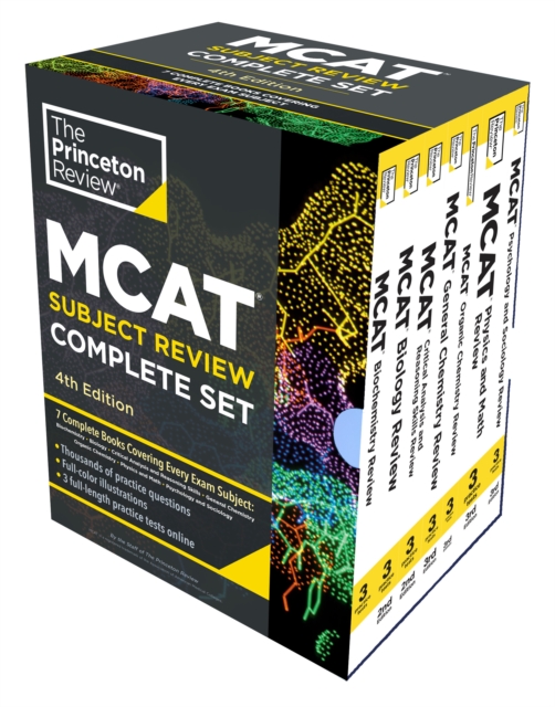 Princeton Review MCAT Subject Review Complete Box Set, 4th Edition, Paperback / softback Book