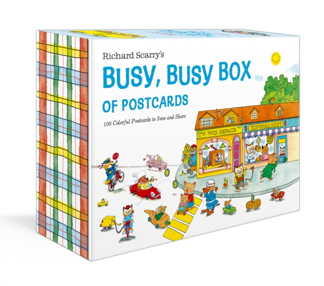 Richard Scarry's Busy, Busy Box of Postcards : 100 Colorful Postcards to Save and Share, Postcard book or pack Book