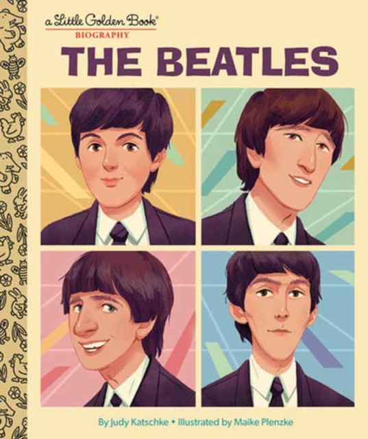The Beatles: A Little Golden Book Biography, Hardback Book
