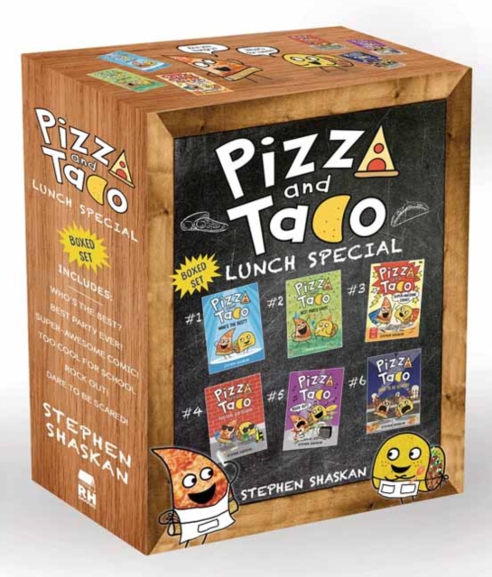 Pizza and Taco Lunch Special: 6-Book Boxed Set : Books 1-6 (A Graphic Novel Boxed Set), Hardback Book