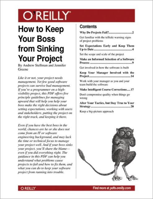 How to Keep Your Boss from Sinking Your Project, PDF eBook