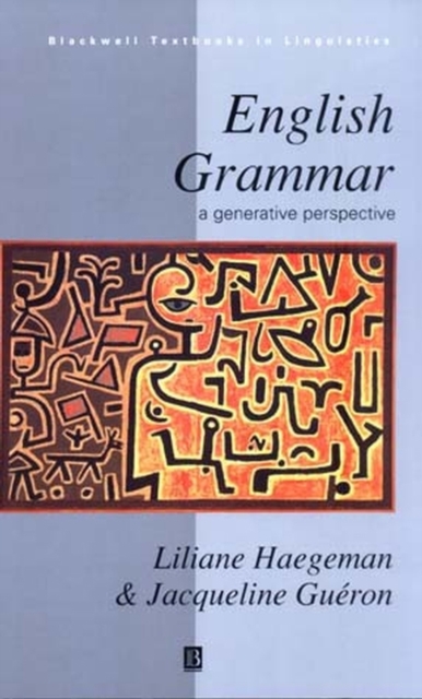 English Grammar : A Generative Perspective, Paperback / softback Book