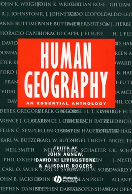 Human Geography : An Essential Anthology, Paperback / softback Book