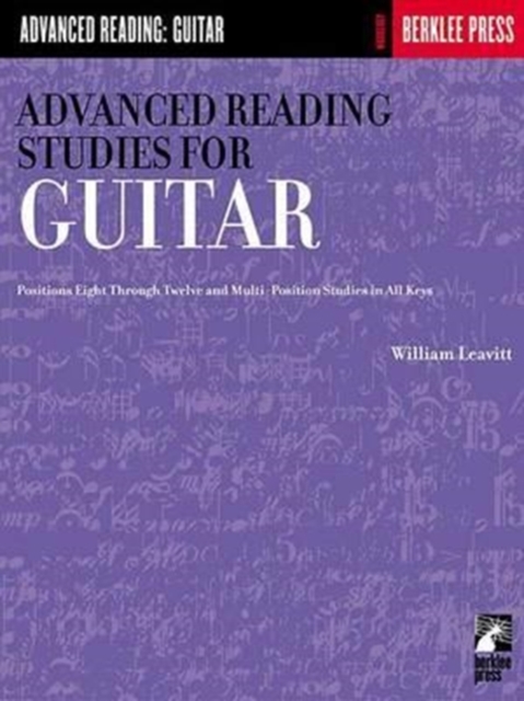 ADVANCED READING STUDIES FOR GUITAR,  Book