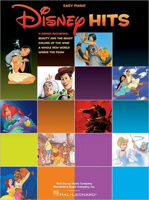 Disney Hits for Easy Piano, Book Book