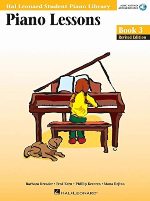 Piano Lessons Book 3  & Audio : Hal Leonard Student Piano Library, Book Book